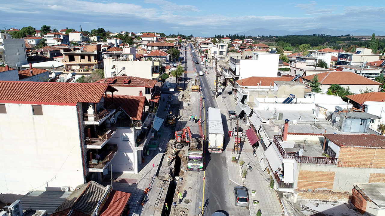 Construction of wastewater collection, transport, and treatment works in Chalkidona and Adedron Municipality