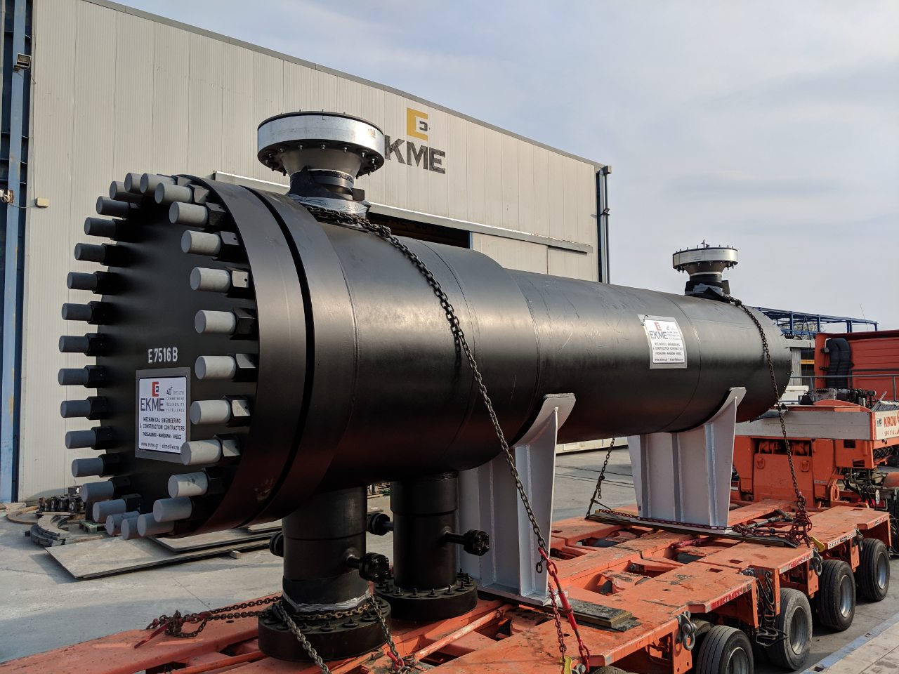 Supply of five High Pressure Heat Exchangers for Mild Hydrocracker Unit