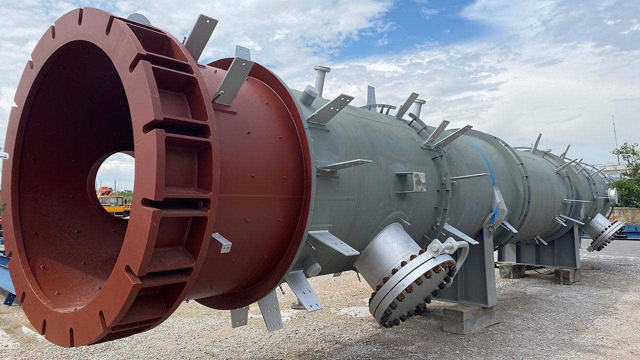 Supply of three C.S. Columns 