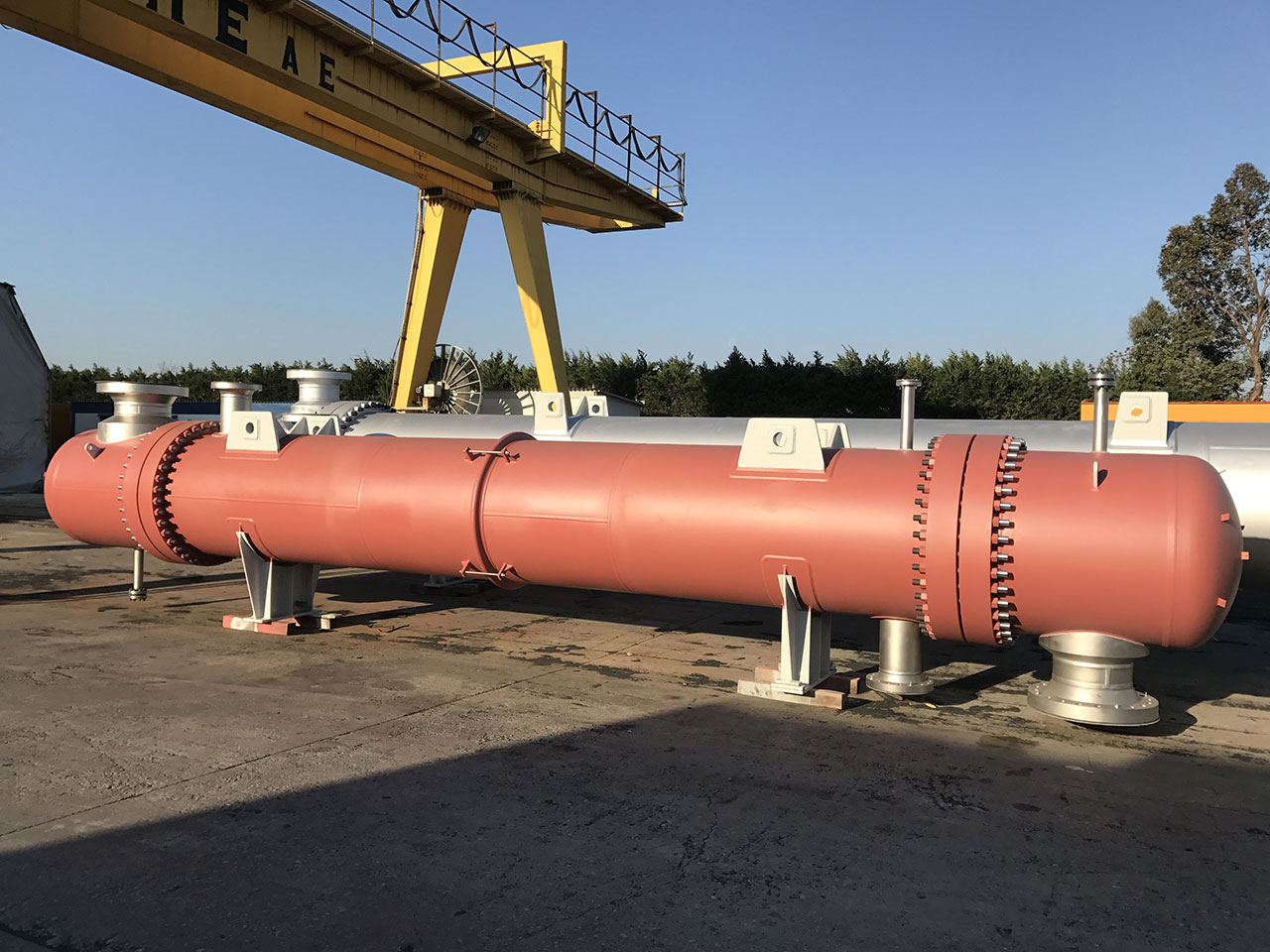 0610-005 Shell & Tube Heat Exchangers _ Ammonia Unit - Sal' A Plant, Slovakia
