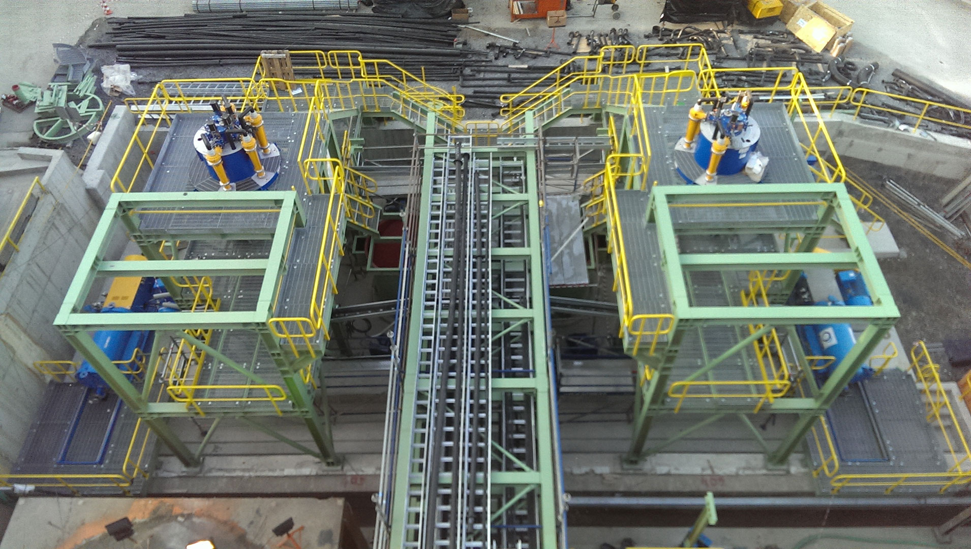 Olympias Phase II Project _Structural & Mechanical Installation (SP2 & SP3) Main Production Building & Filtering Area