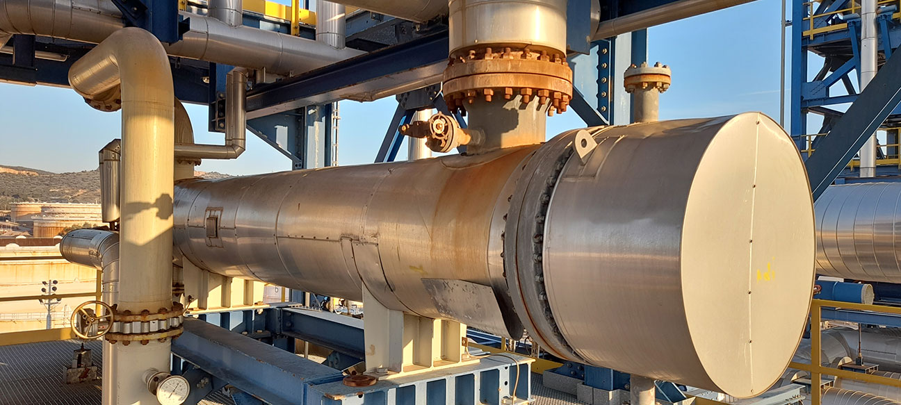 Maintenance works of Unit U-31 Heat Exchangers during SD 2022 at Aspropyrgos Refinery