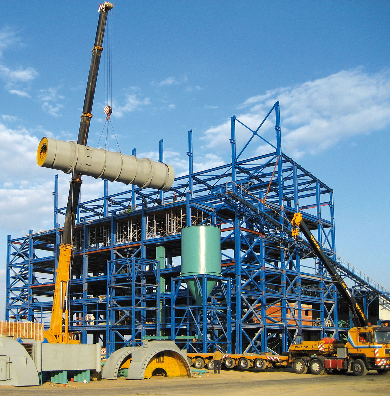 Design and Construction of New Rock Wool plant of Terpni Serres, Greece