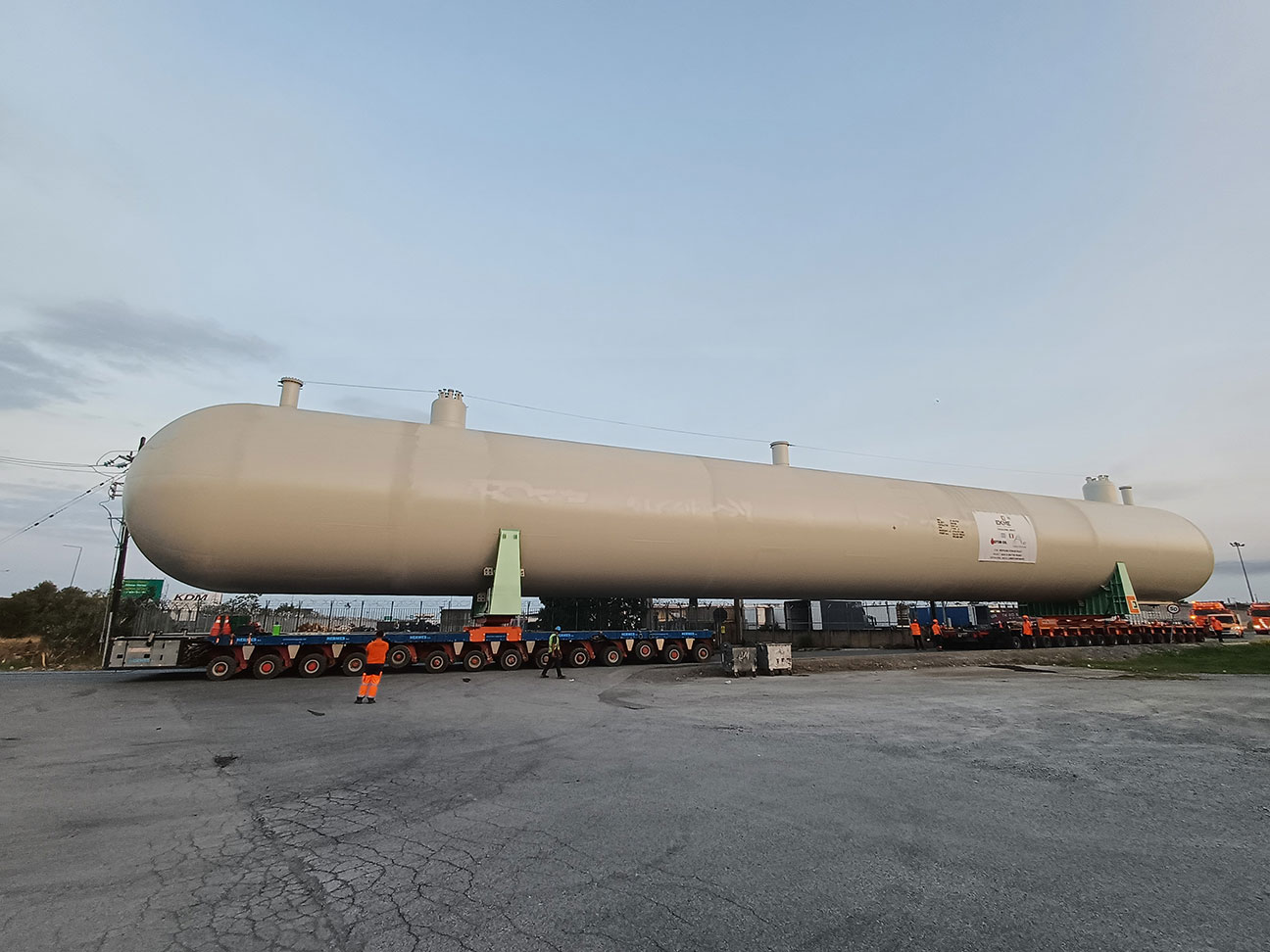 Supply of Mounded Propylene Storage Bullets