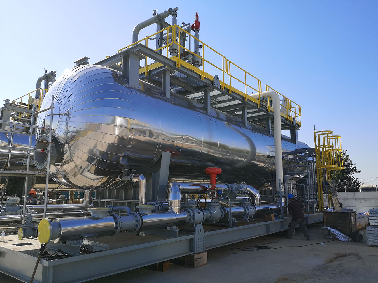 Supply of 12 Skid Mounted Pressure Vessels - PE17505AD_3 Crude Oil Processing Trains, Petronas-Iraq