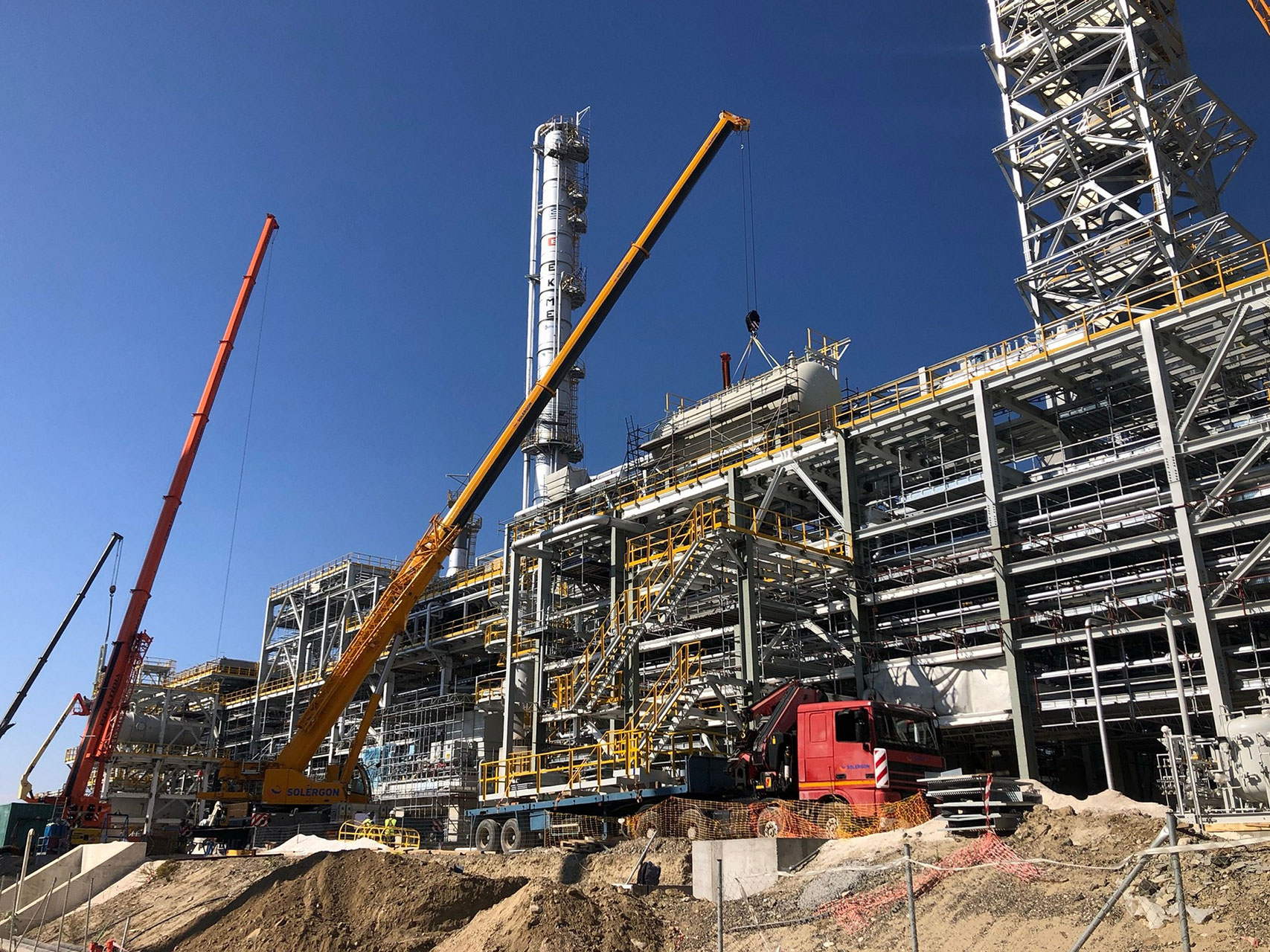 Mechanical Works (Greenfield Area and Brownfield North & South Areas) at New Naphtha Complex EPC, Motor Oil Corinth Refineries S.A.