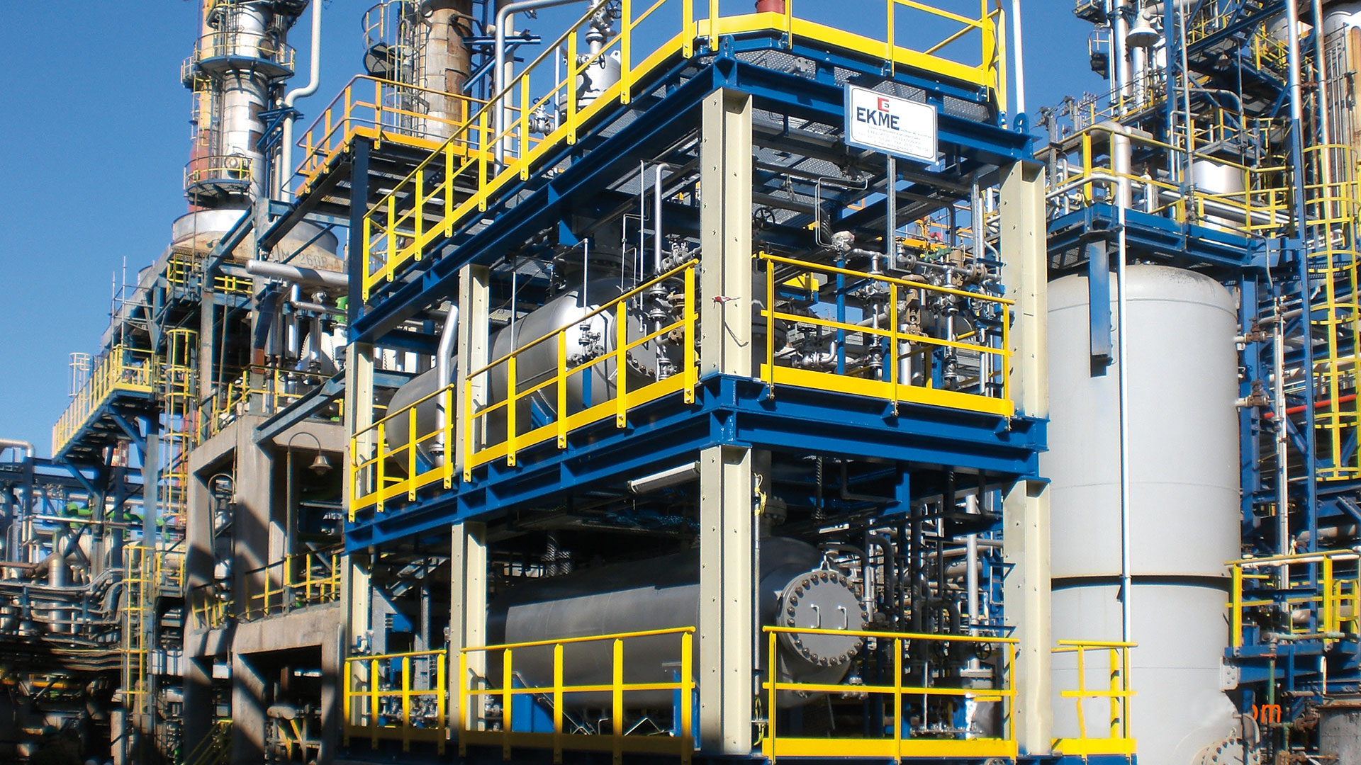 Modular system to treat a 26 Std M3/H Saturated LPG stream for Elefsis Refinery, Greece