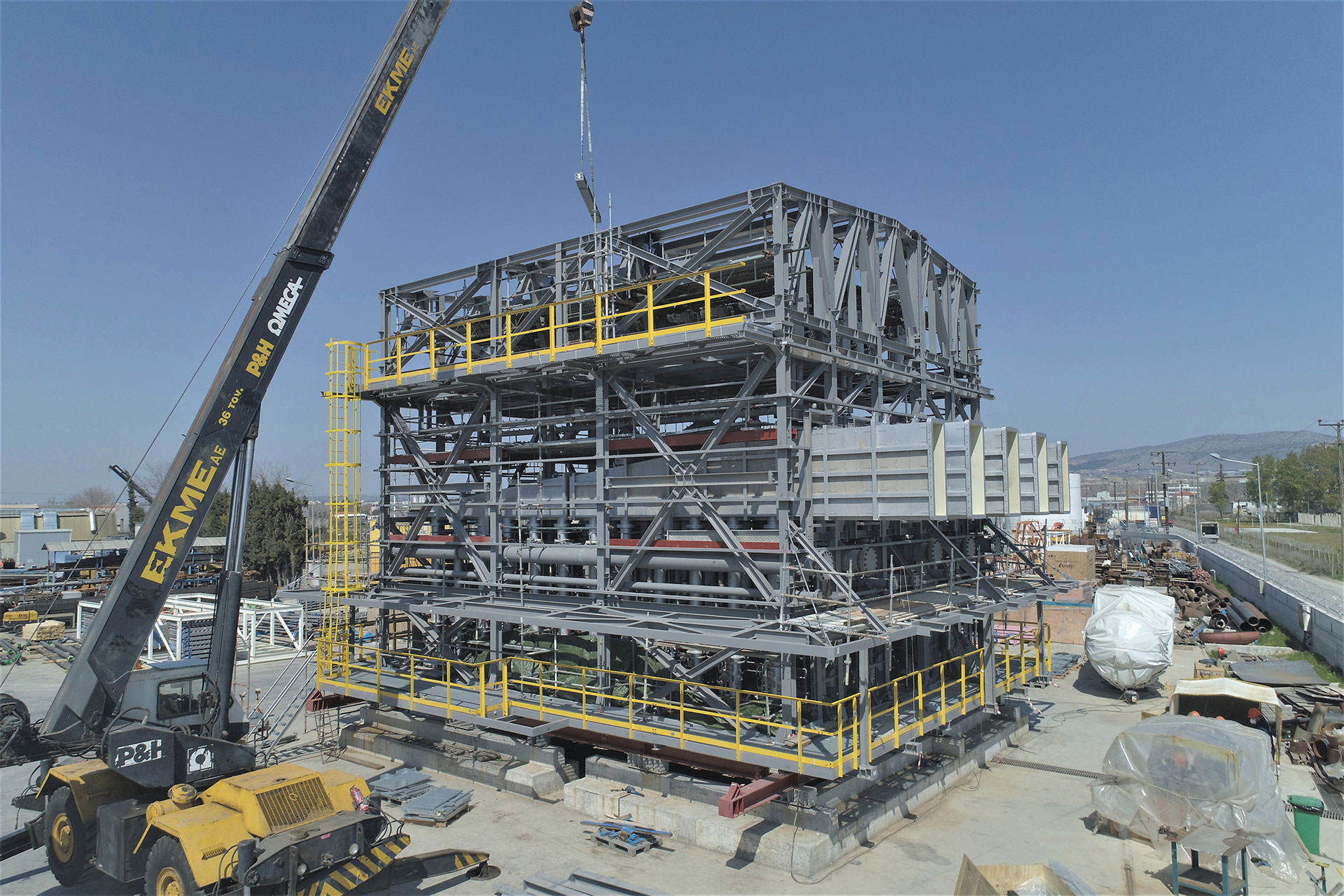 Supply of Modular Units for ExxonMobil Modular Reformer Plant at Fawley in England - FAST (Fawley Strategy - Reformer Modularization) Project