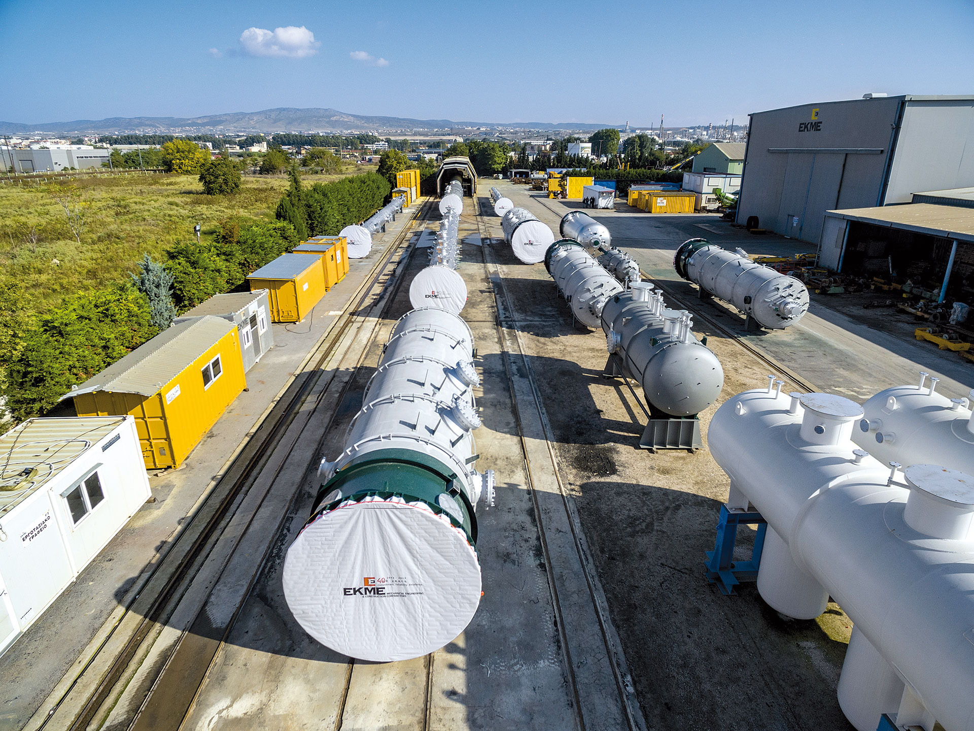 Supply of 19 Pressure Equipment (Reboiler, Removal Beds, Absorbers, Towers, Regenerator, Drums, Filter, Pot)