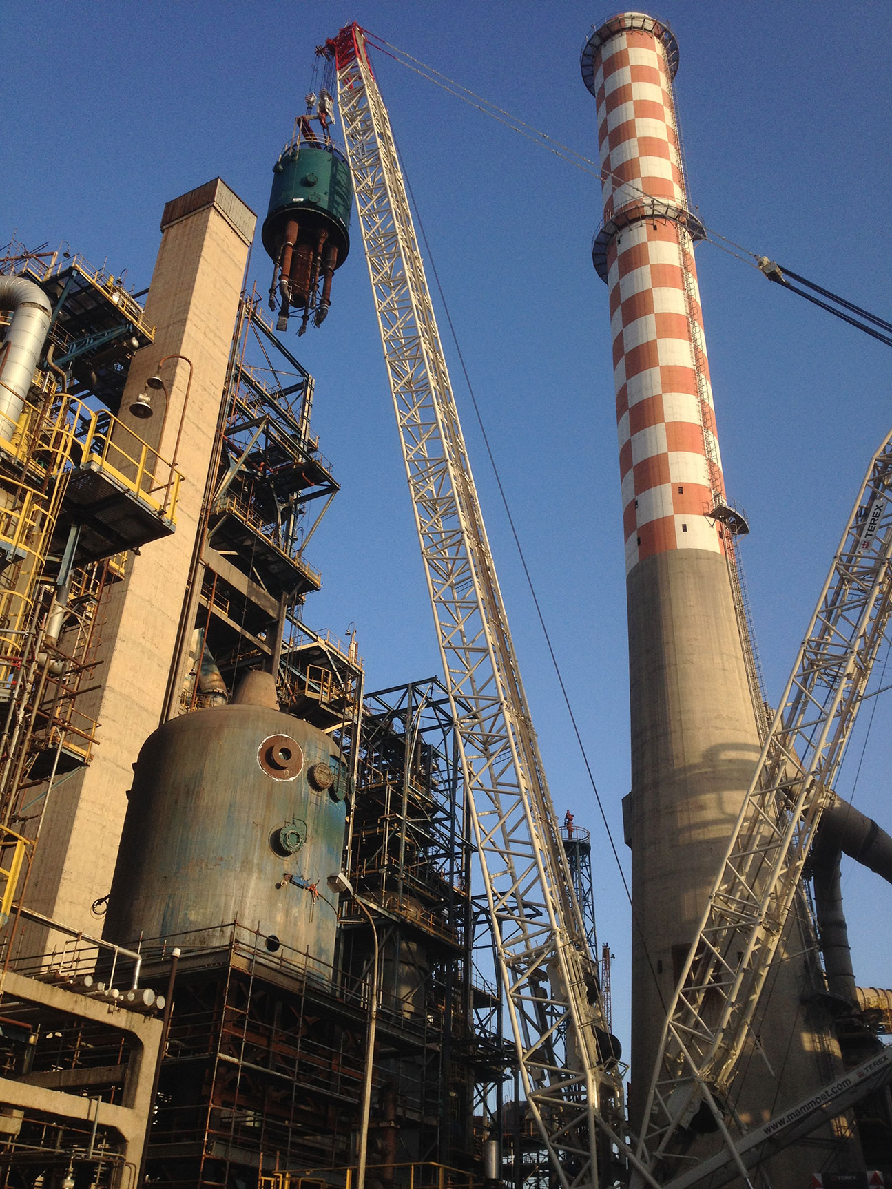Installation of Cyclones & Reactor K-4101, Replacement of J-4110 Pump Circuit and General Maintenance Works for the FCC Unit